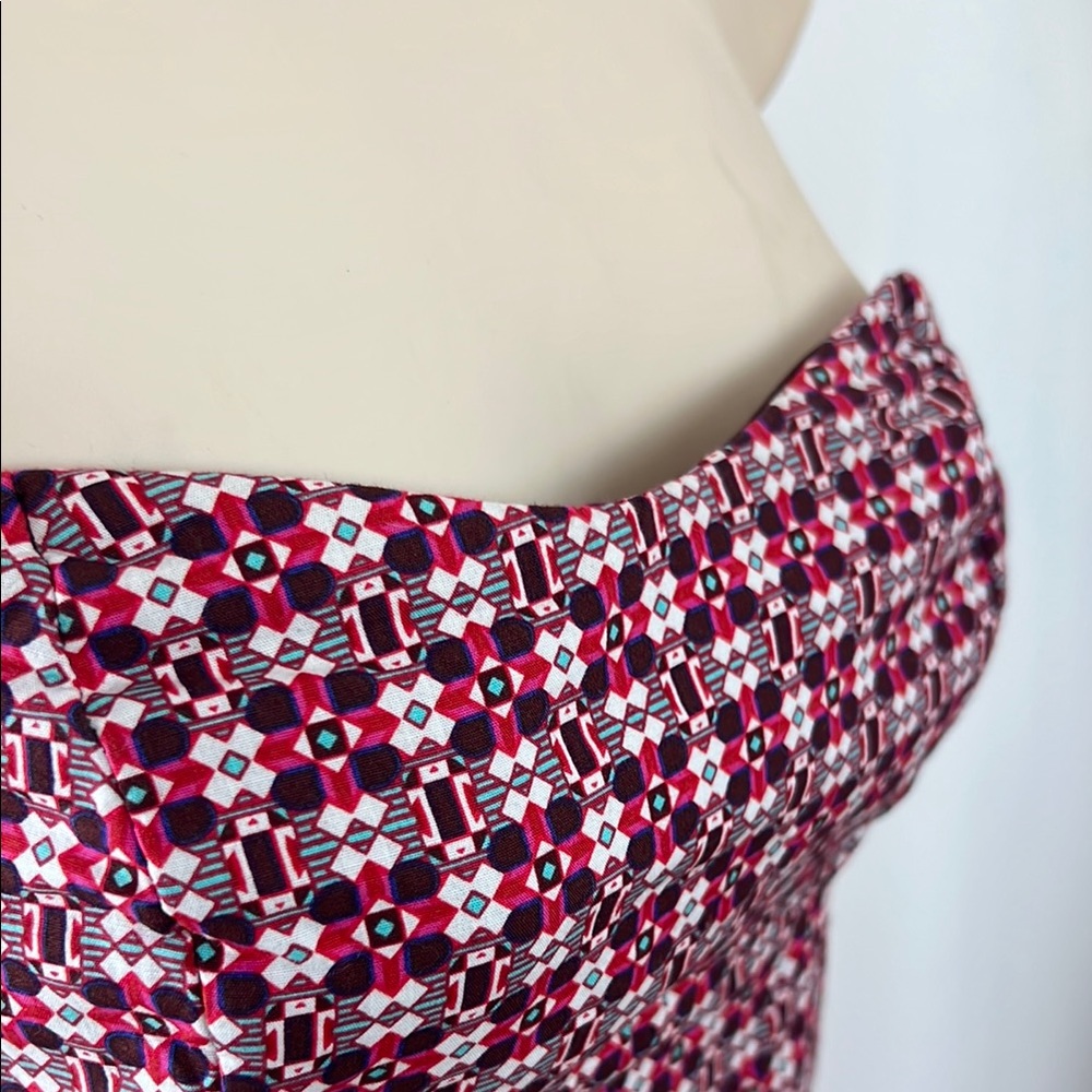 Xhilaration Pink Pleated Tiered Strapless Sundress Sz Small. (0101)
